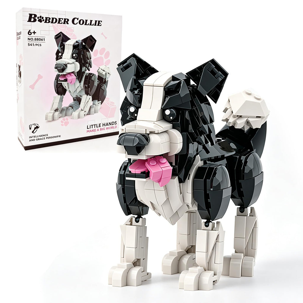 MJDDJA Border Collie Building Block Set