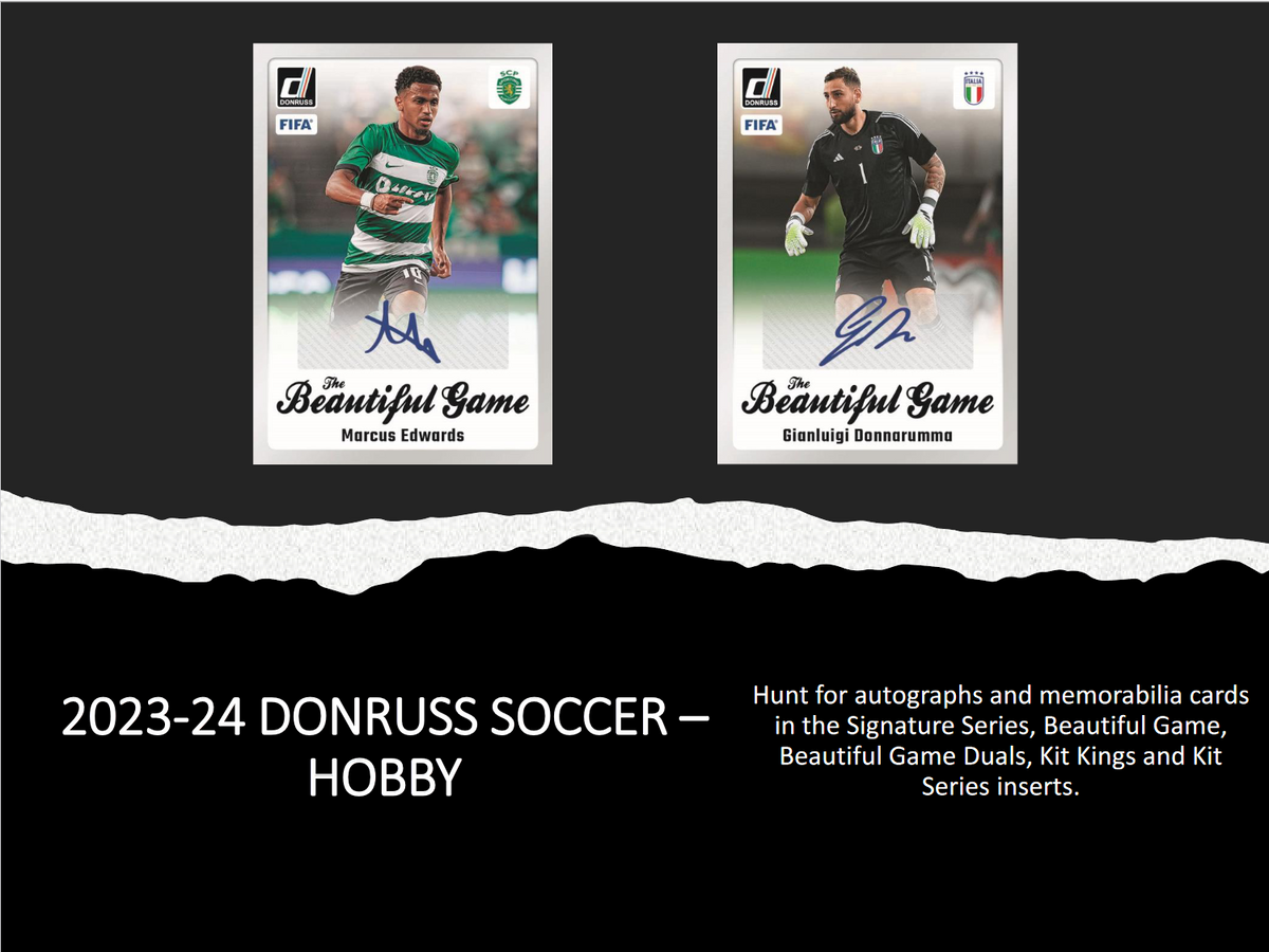 2023-24 Panini Donruss Soccer Hobby 12 Box Case